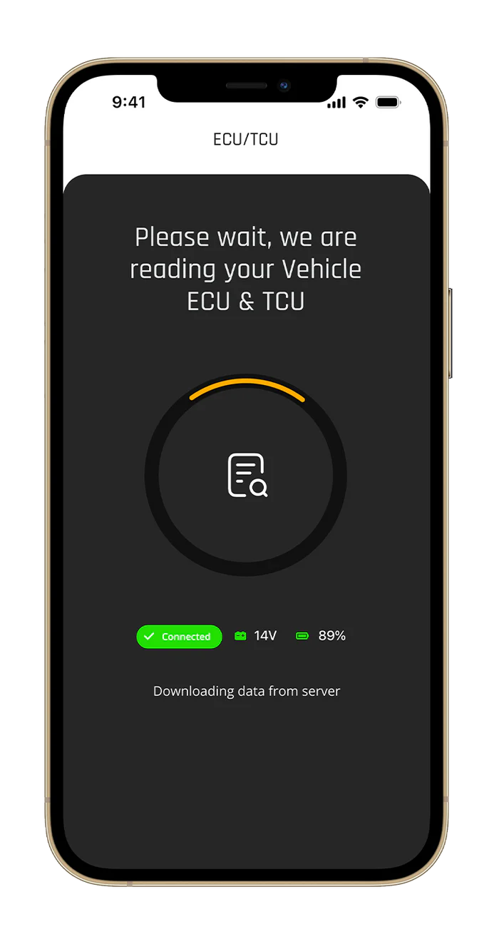 Application Swaptune avec accès aux fichiers du véhicule