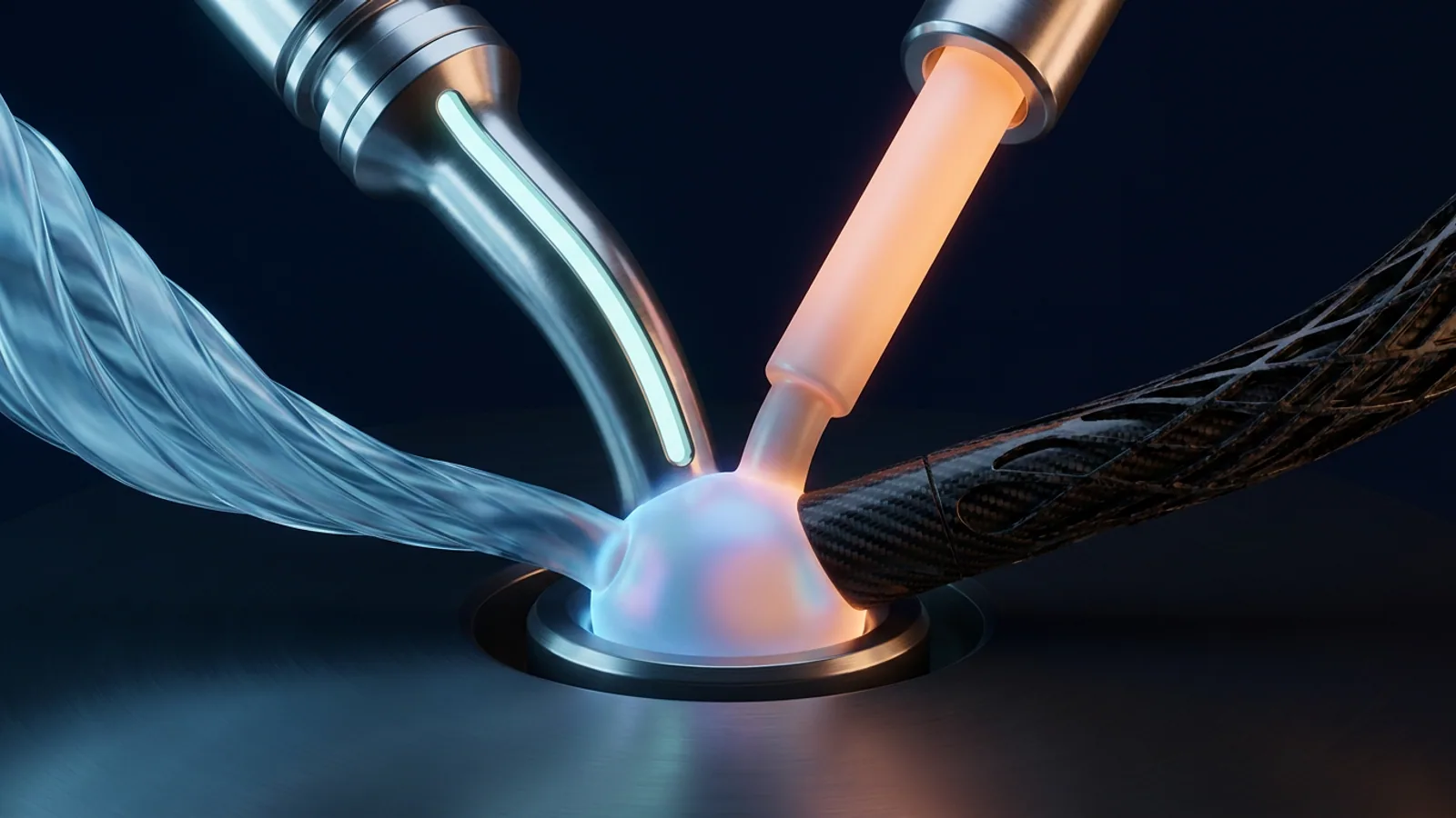 Combustione: aria, carburante, pressione e temperatura — illustrazione editoriale